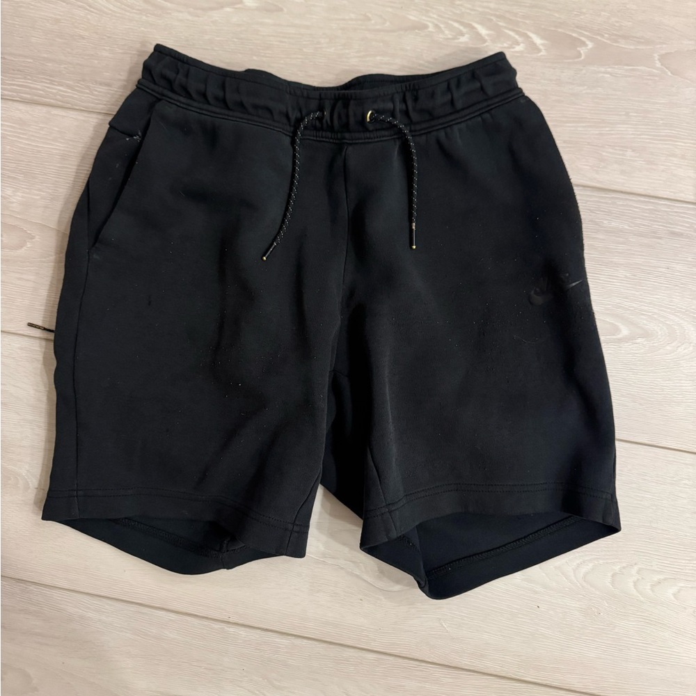 Nike Men’s Fleece Athletic Shorts – Black (Size S)